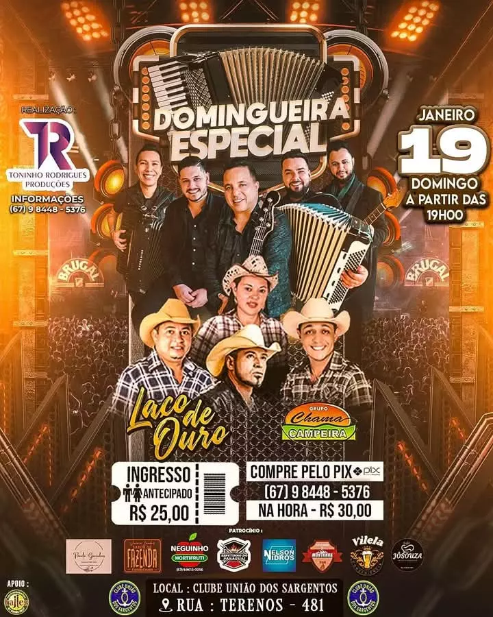 Domingueira Especial 19/01/2025